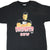 Front of black ECW Tommy Dreamer T-shirt with wrestler portrait and red and white logo graphic