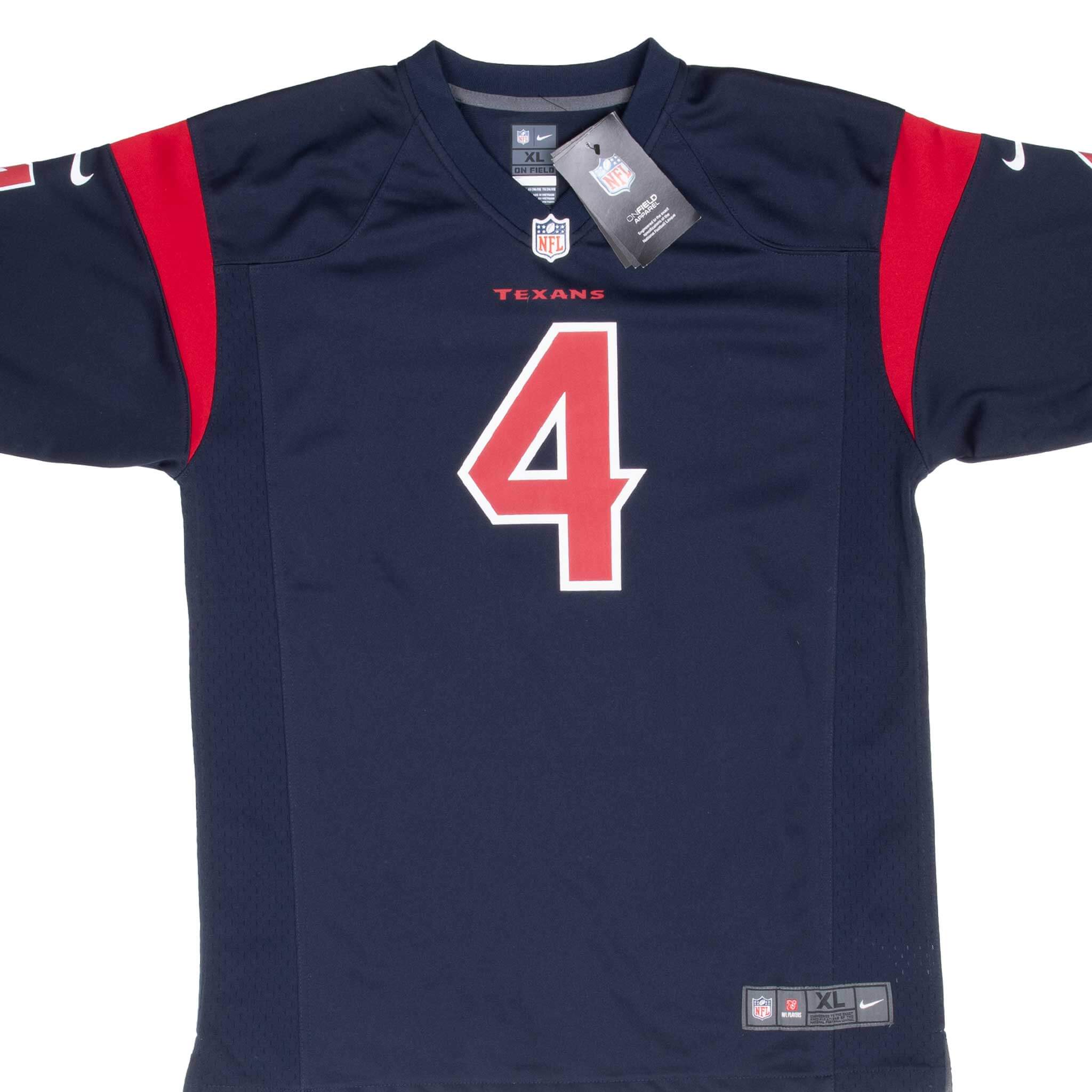 Vintage Nfl Houston Texans Waston #4 Reebok Jersey 2000S Size XL Youth