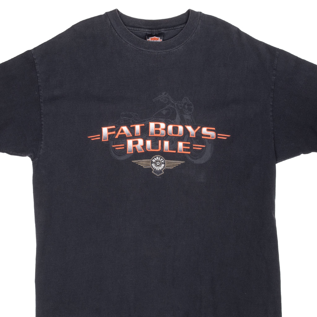 VINTAGE HARLEY DAVIDSON LONGVIEW TEXAS 1998 TEE SHIRT SIZE XL MADE IN USA
