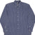 Vintage Ralph Lauren Stripped Blue Classic Shirt 1990S Size Medium