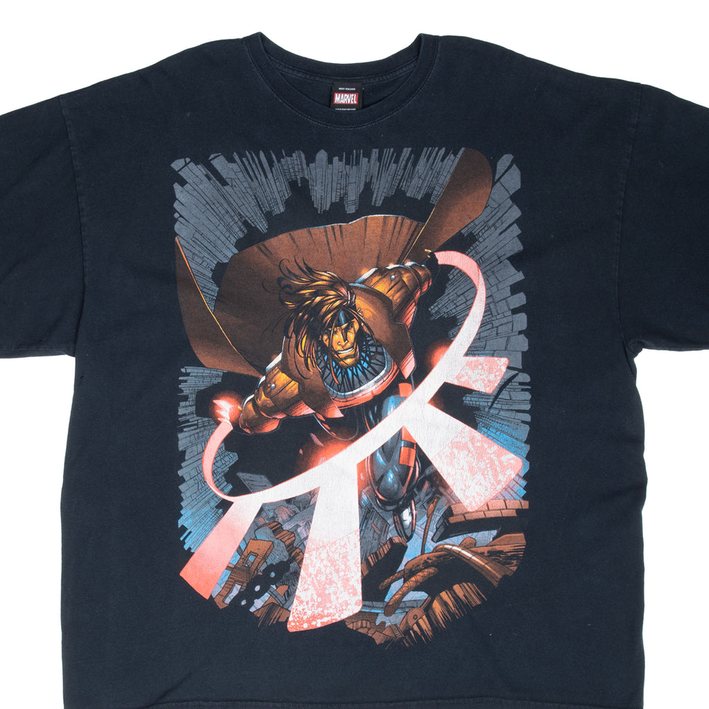 Vintage Marvel X-Men Gambit Tee Shirt 2000S Size 2Xl