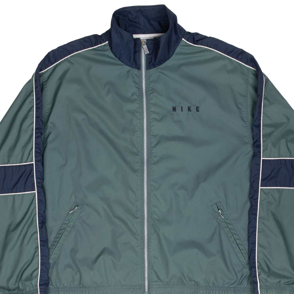 Vintage Nike Green Windbreaker Jacket 1990S Size Large