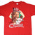 Front close-up of red St. Louis Cardinals Ozzie Smith T-shirt with player portrait graphic