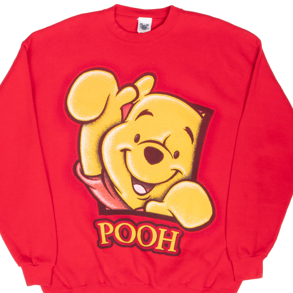 Vintage Disney Winnie The Pooh Piglet 1990S Sweatshirt Size XL Made In Usa