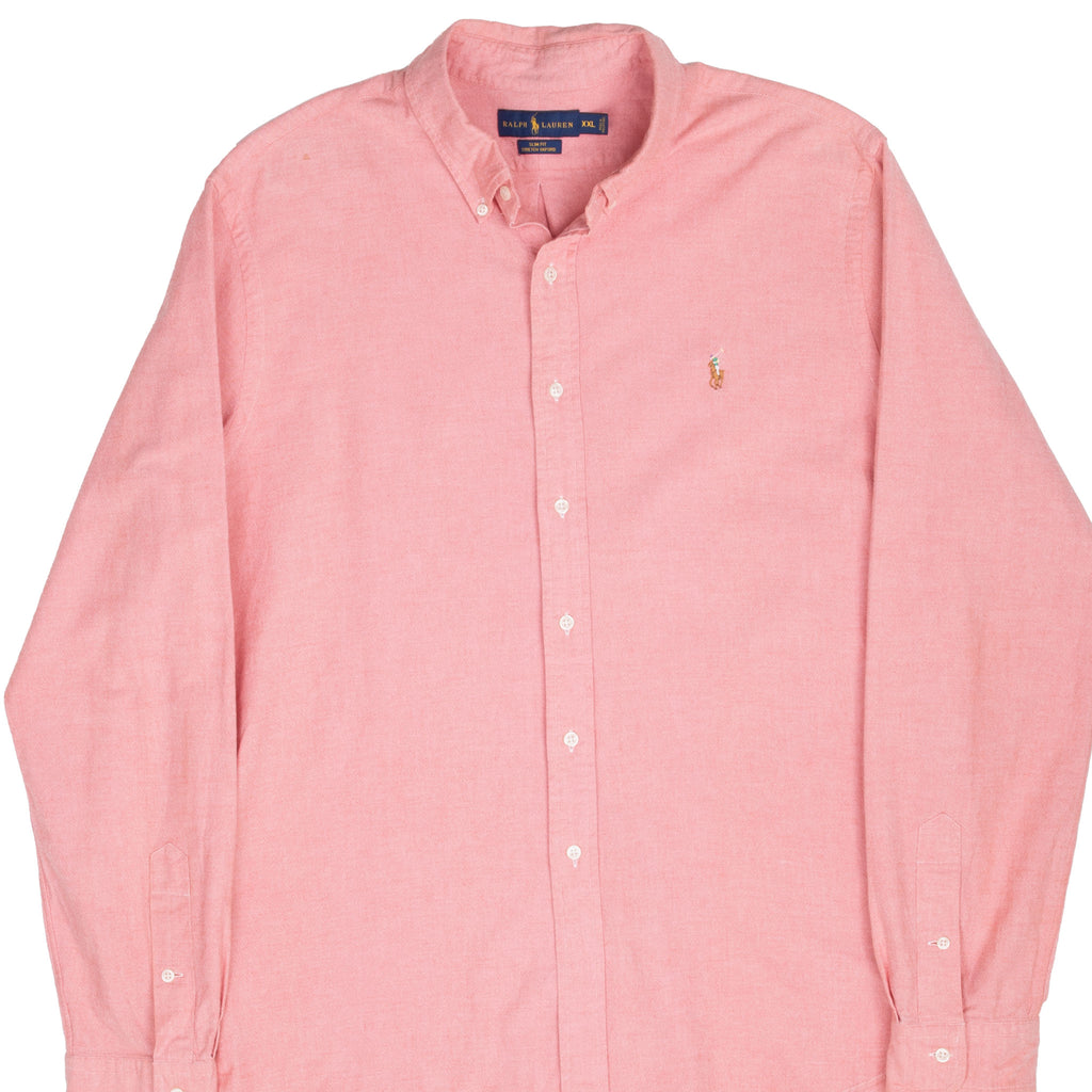 Vintage Polo Ralph Lauren Pink Shirt Size 2Xl