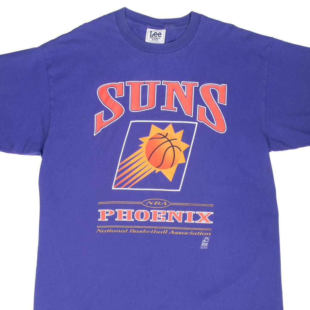 Vintage Nba Phoenix Suns 1990S Purple Tee Shirt Size 2XL