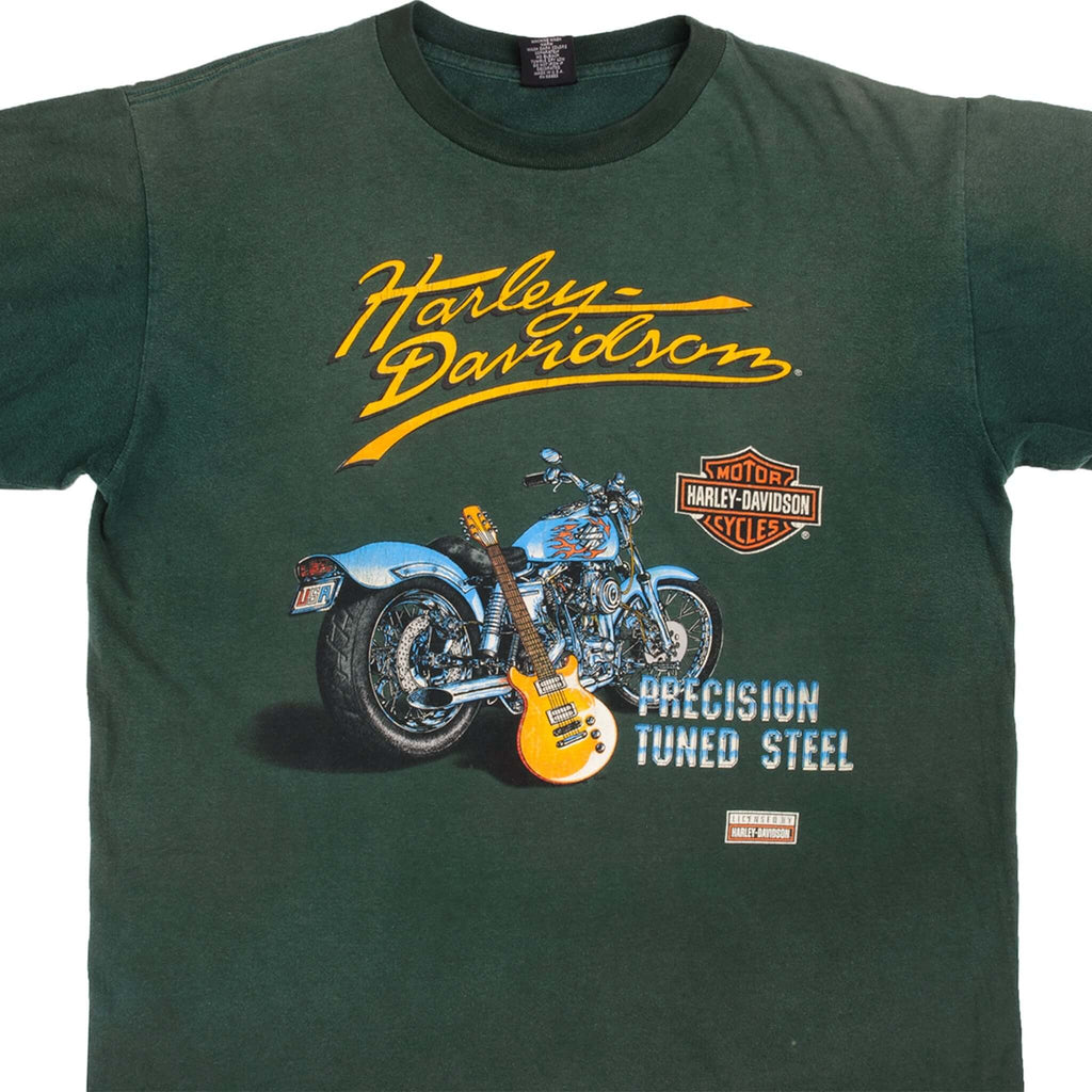 VINTAGE HARLEY DAVIDSON TEE SHIRT 1995 SIZE LARGE MADE IN USA