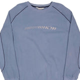 Vintage Nike Classic Swoosh Blue Crewneck Sweatshirt 2000S Size Large