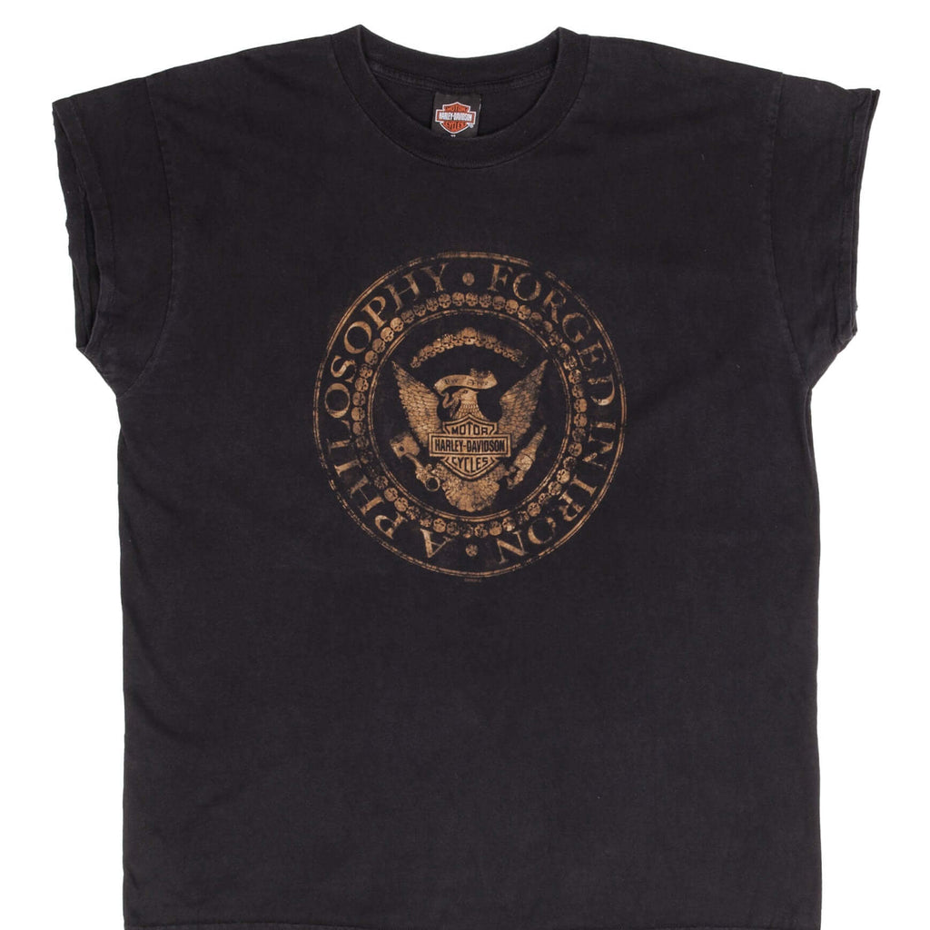 Vintage Harley Davidson Burlington Nj 2005 Tank Top Tee Shirt Size XL