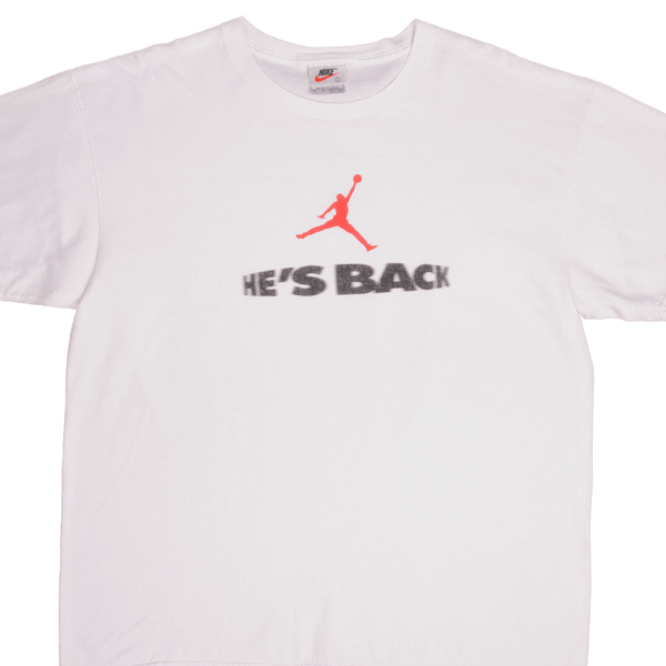 復古耐吉 AIR JORDAN T 卹 1990 年代大尺碼美國製造