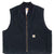 Vintage Carhartt Quilt Lined Black Vest Jacket V01Blk 2008 Size Xl