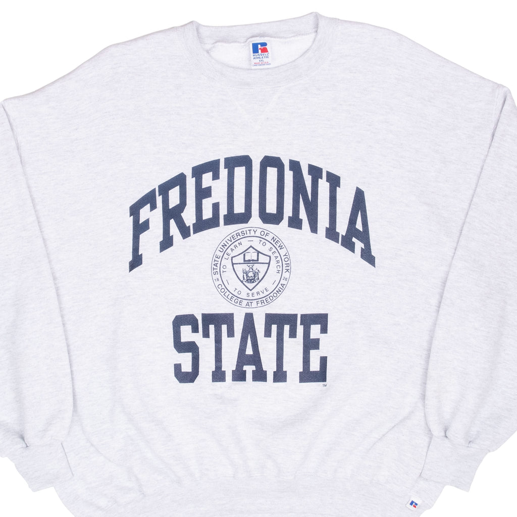 VINTAGE FREDONIA STATE UNIVERSITY 1990S RUSSELL SWEATSHIRT 2XL MADE IN USA