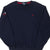 Vintage Ralph Lauren 1990S Classic Blue Crewneck Sweatshirt Size Large