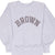 Vintage Champion Reverse Weave Brown University Sweatshirt 1990S Size Small