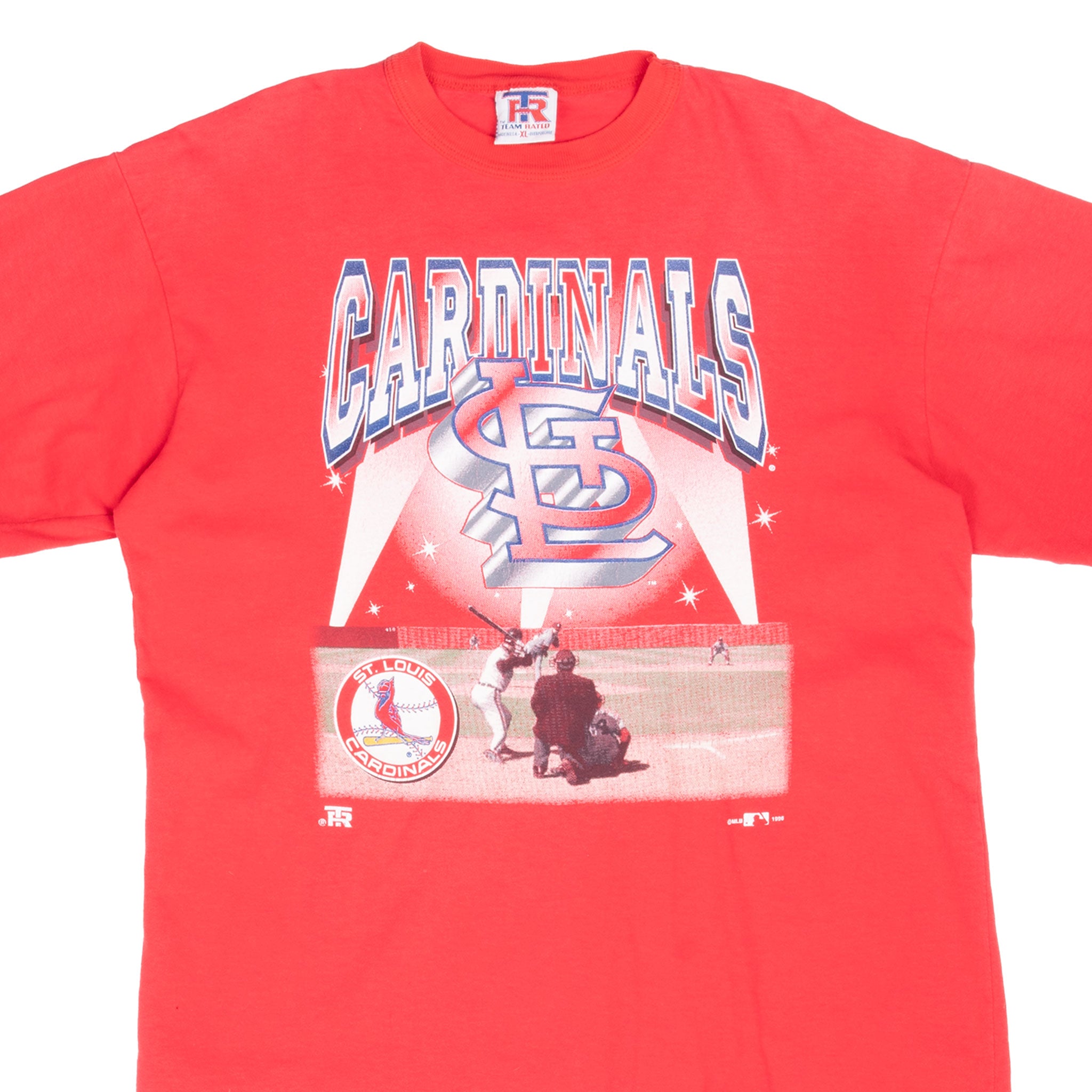 Vintage Mlb St Louis Cardinals 1996 Tee Shirt Size Large Made In Usa