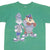 Vintage Georgetown University Hoyas Looney tunes With Taz and Bugs Bunny 1993 Tee Shirt Size Large Made In Usa