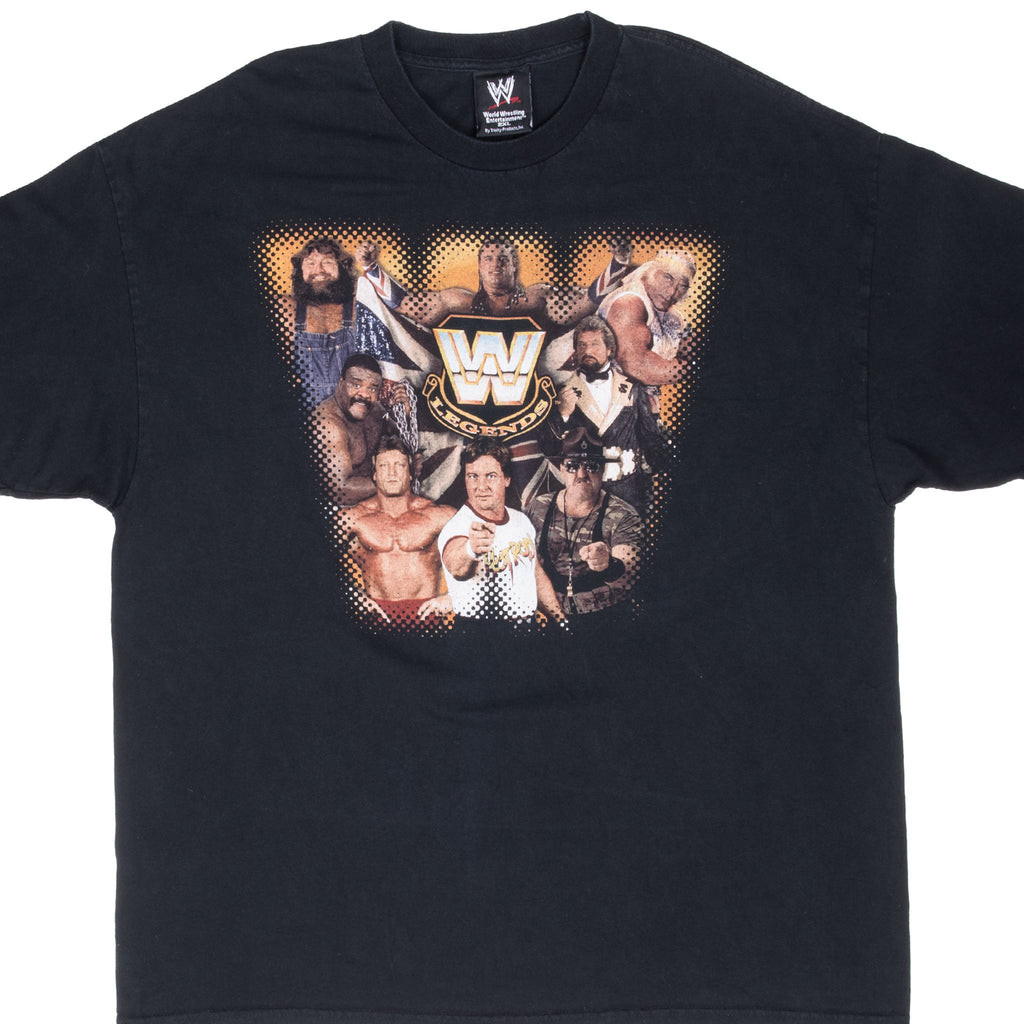 Vintage Wwe Wrestling Legends Tee Shirt 2002 Size 2XL