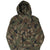 Front of Polo Ralph Lauren camouflage pullover hoodie with kangaroo pocket