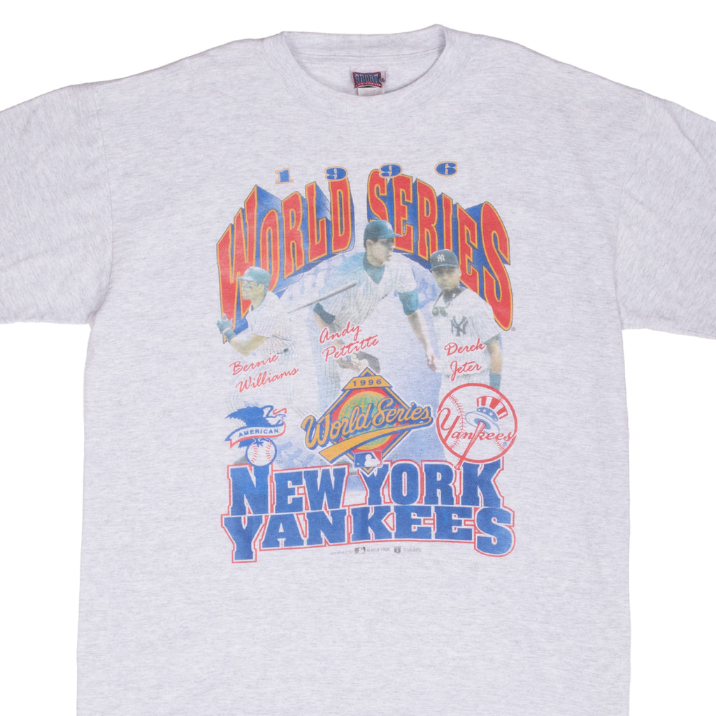 Vintage Mlb New York Yankees World Series 1996 Tee Shirt Size XL