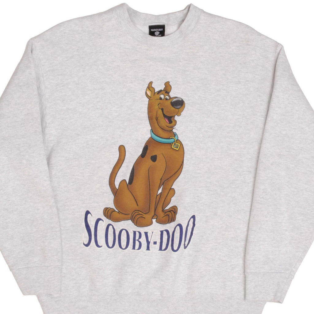 Vintage Scooby Doo Grey Sweatshirt 1998 Size Large Made In USA