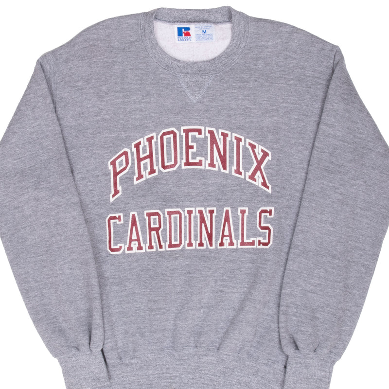 Vintage Nfl Arizona Cardinals Phoenix Russell Sweatshirt 1990S Size Medium Made In Usa