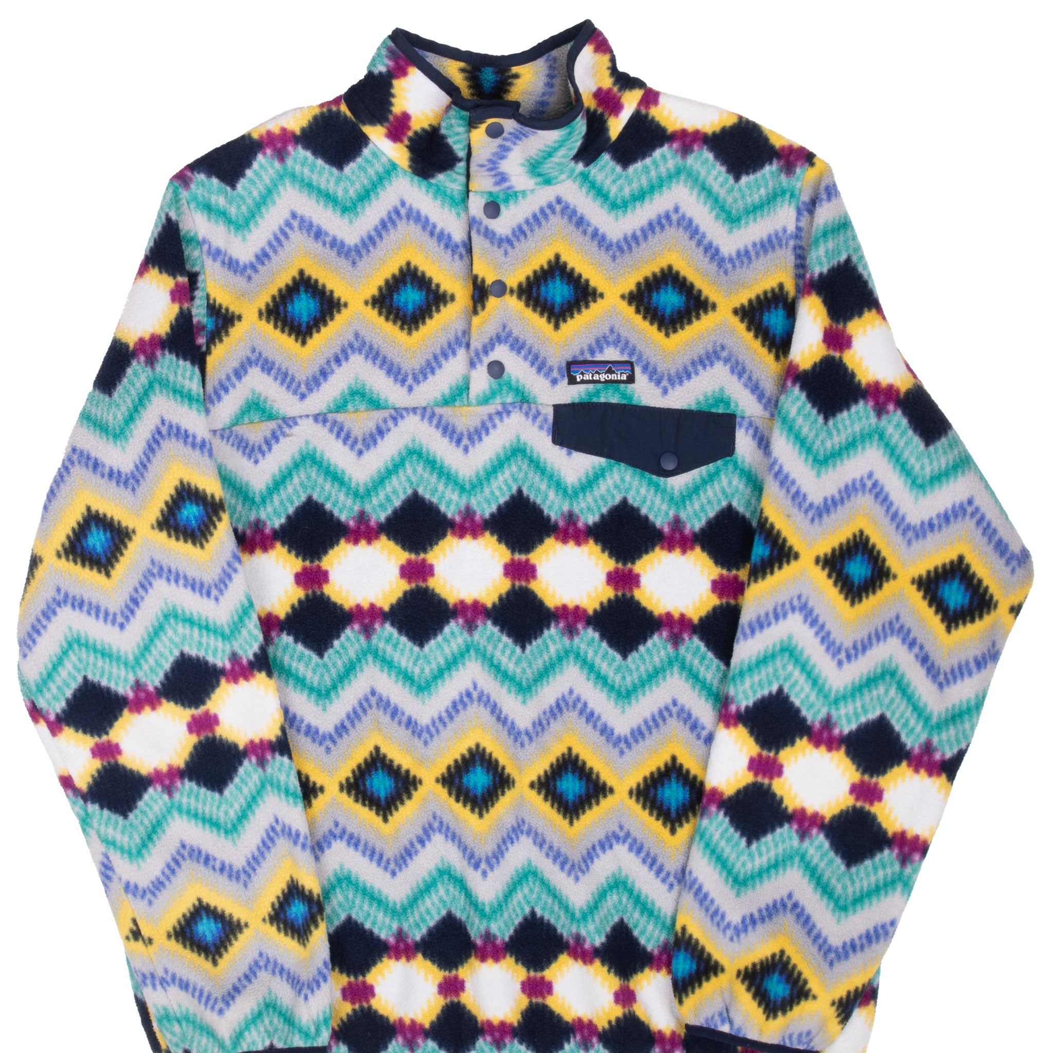 Vintage Patagonia Synchilla Snap T Aztec Navajo Fleece Pullover Size XL 2000S

RN51884

STY25455