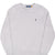 Vintage Ralph Lauren Grey Knit Sweater Crewneck Size XL