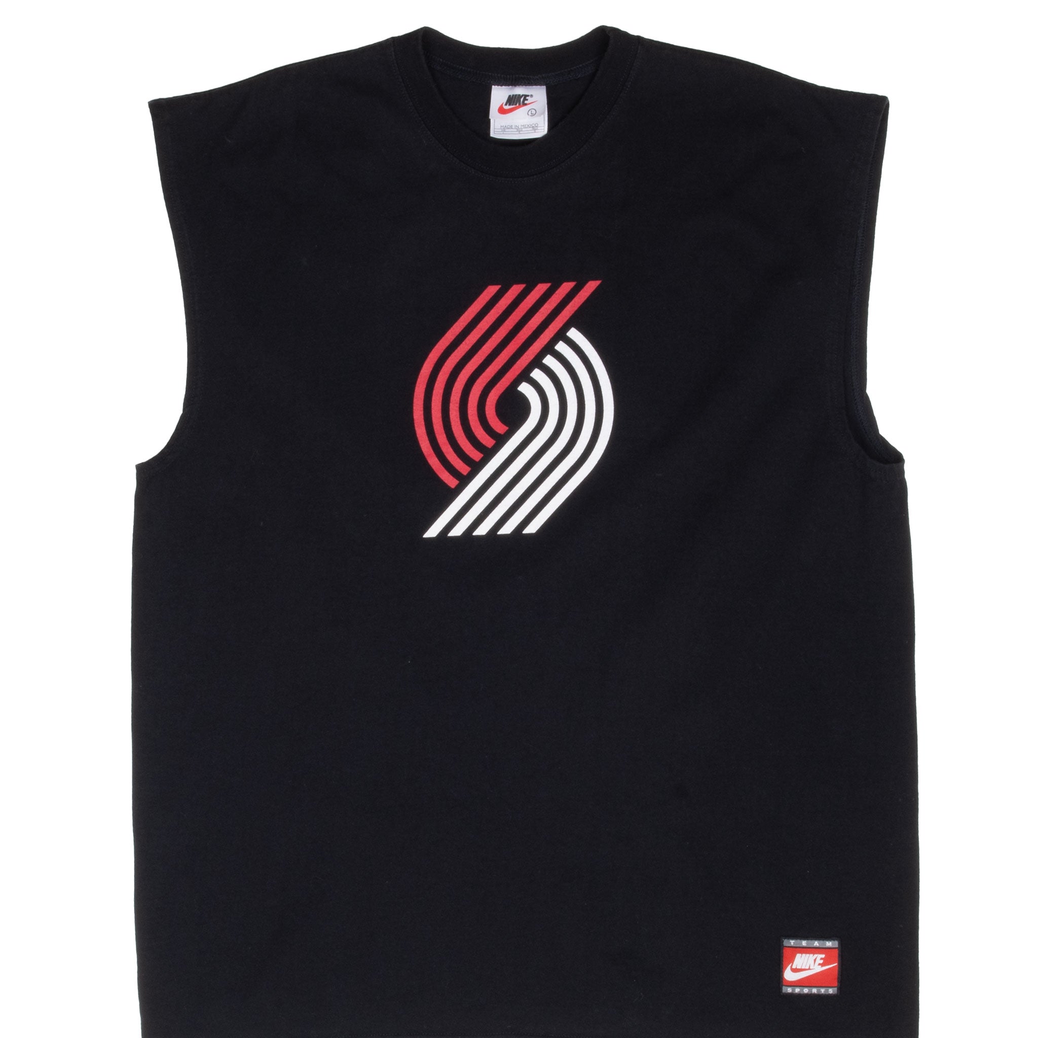 Vintage Nike Nba Portland Trailblazers 1990S Tank Top Tee Shirt Size Large