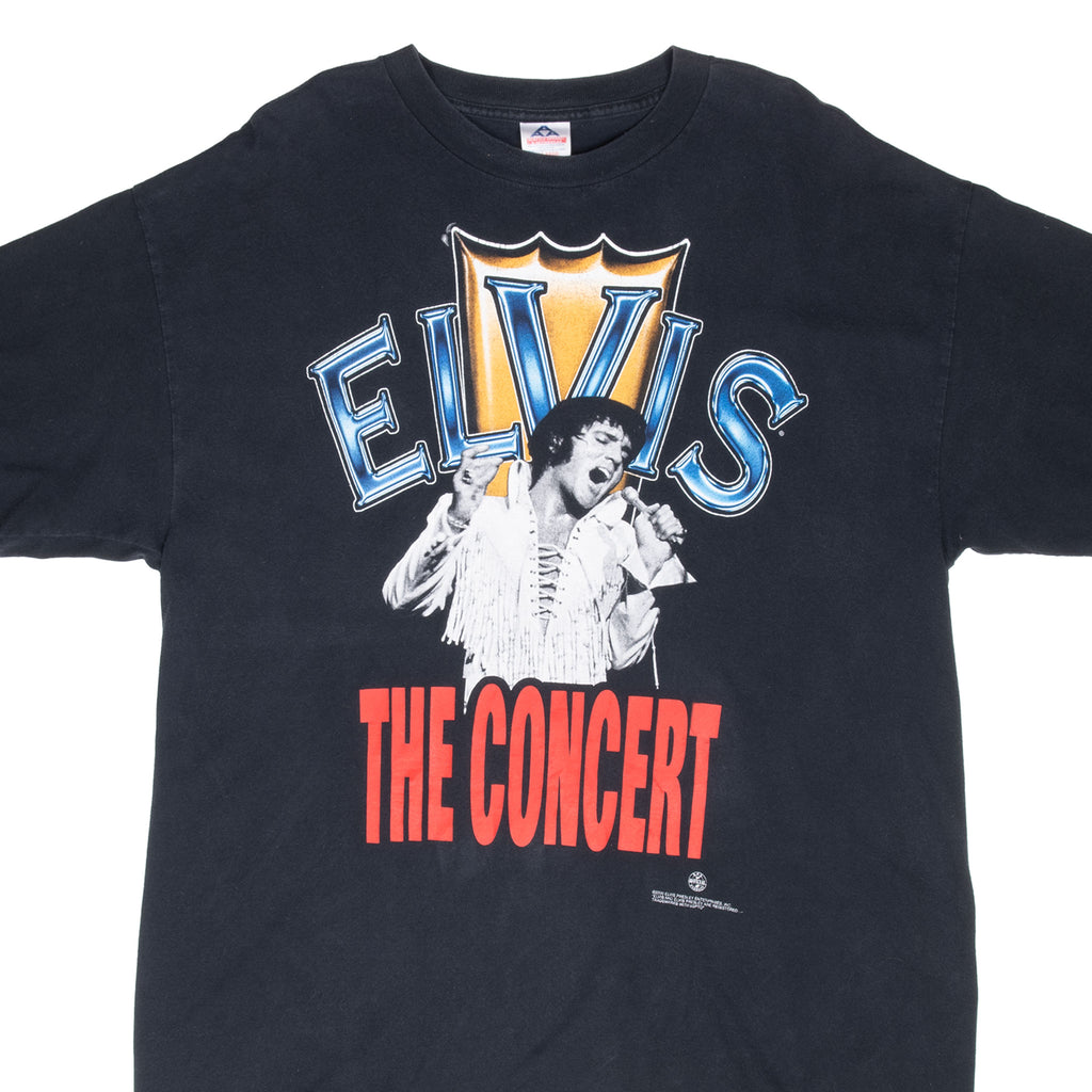 Vintage Elvis Presley The Concert 2000 World Tour Tee Shirt Size XL