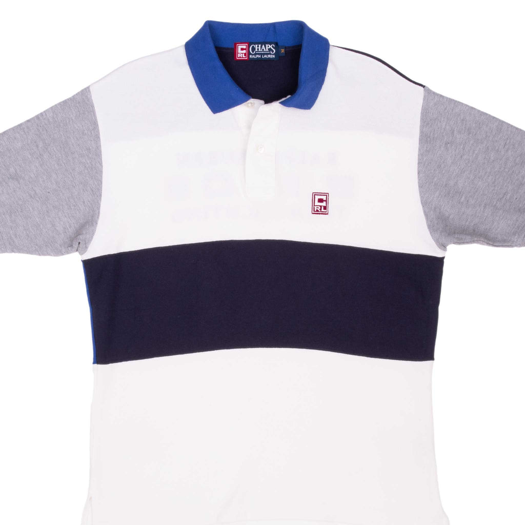 Vintage Chaps Ralph Lauren Team Yachting Polo Shirt 1990S Size Medium