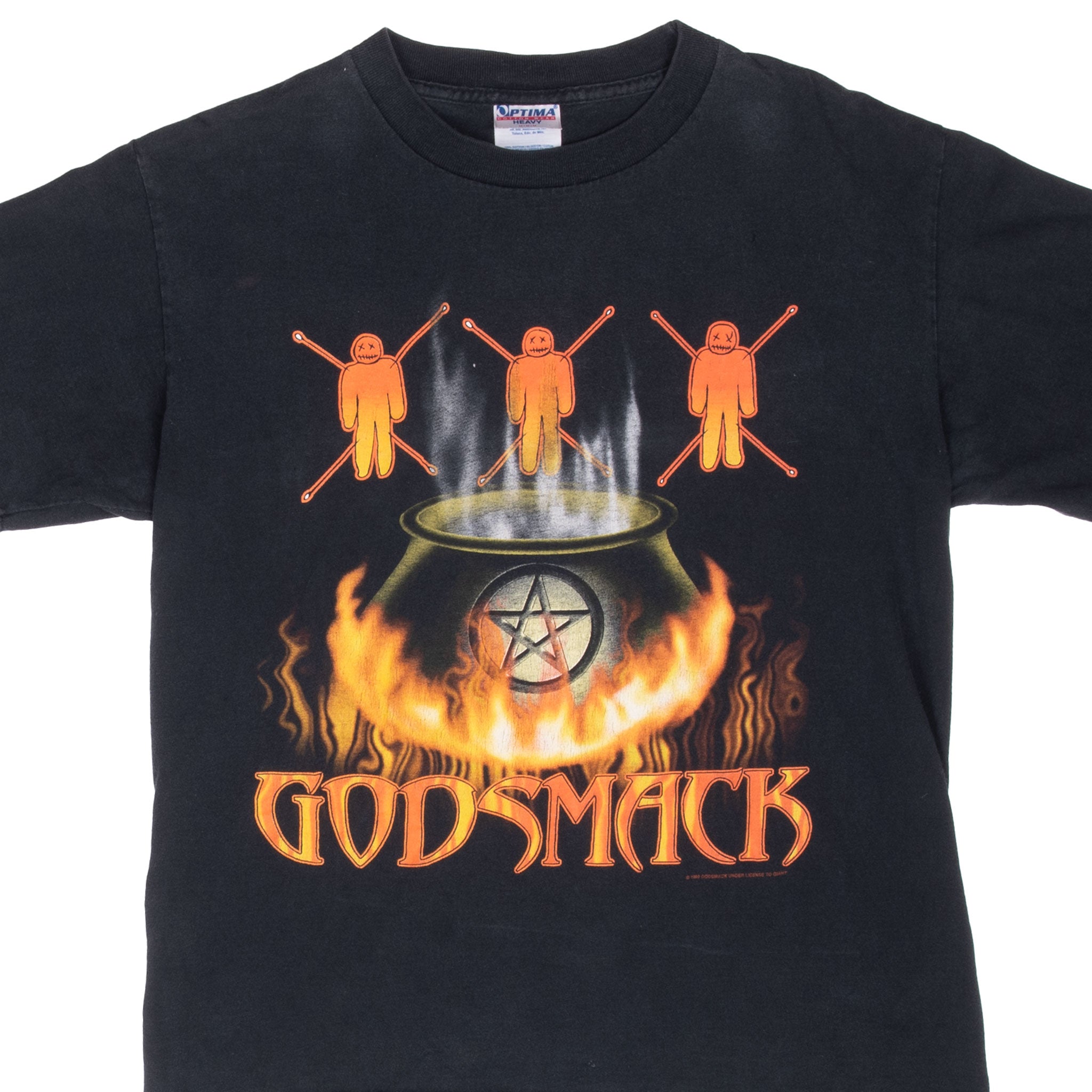 VINTAGE GODSMACK TOUR 2001 TEE SHIRT MEDIUM