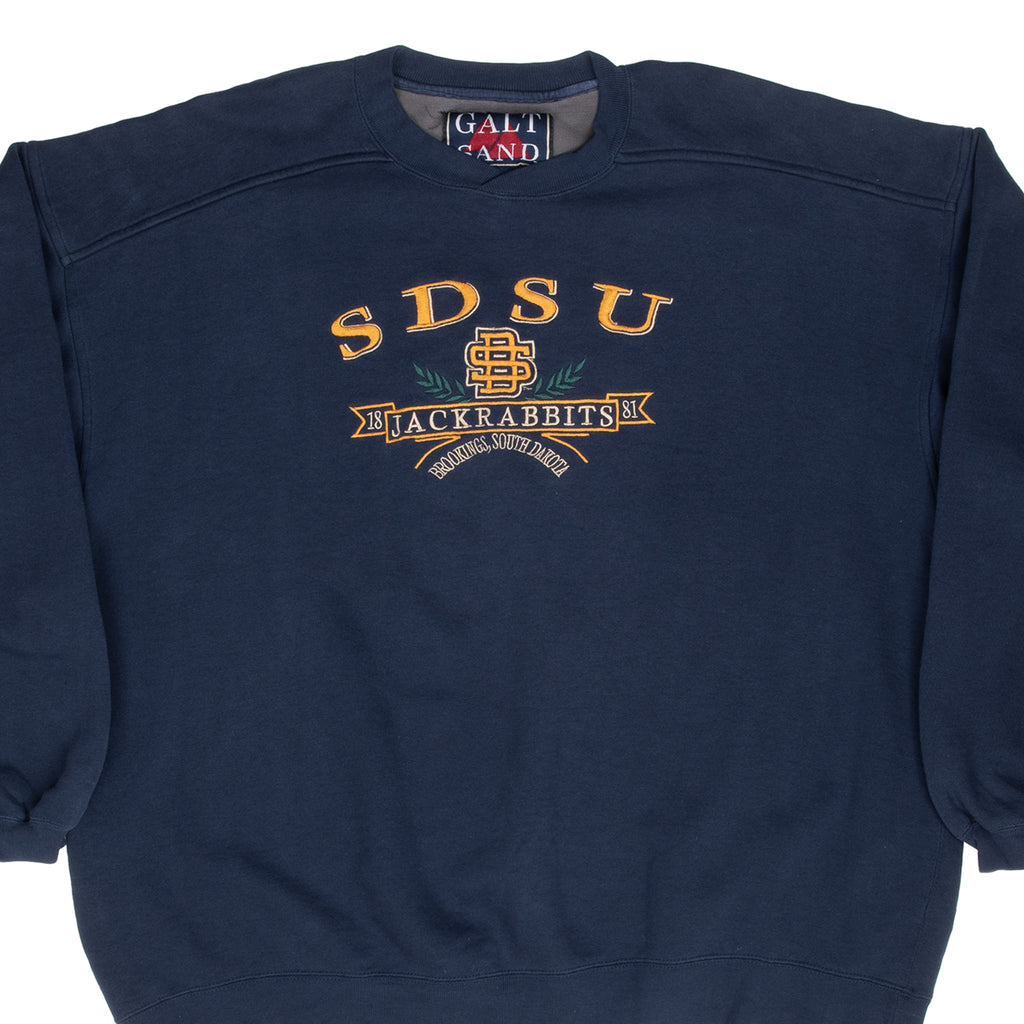 Vintage South Dakota State University Sdsu Embroidered Sweatshirt 1990S Size XL