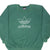 Vintage Adidas Spellout Green Crewneck Sweatshirt 1990S Size Large Made In USA