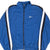 Vintage Nike Big Swoosh Blue Windbreaker Jacket 1990S Size Large