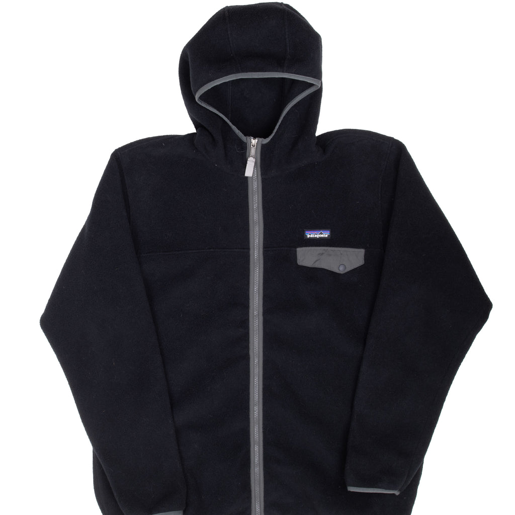 Vintage Patagonia Snap T Synchilla Zip Up Black Hooded Fleece Jacket Size XL

RN51884

STY25462