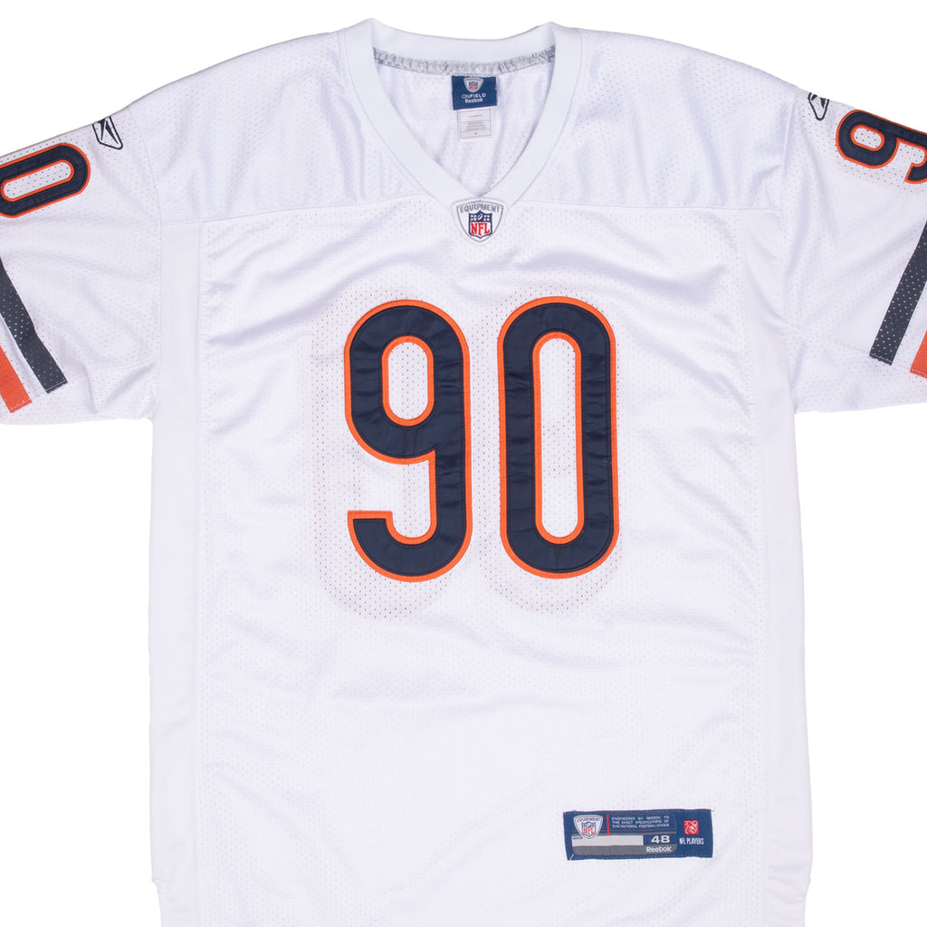 VINTAGE NFL CHICAGO BEARS PEPPERS #90 REEBOK JERSEY 2000S SIZE 48