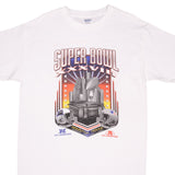 Vintage Nfl New England Patriots Vs Carolina Panthers Super Bowl XXXVIII Tee Shirt 2004 Size Large