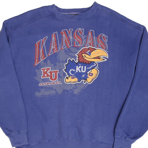Vintage Kansas University Jayhawks Sweatshirt 1990S Size Xl