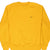 Vintage Nike Classic Swoosh Yellow Sweatshirt 2000S Size Large