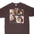 Vintage The Beatles Let It Be 2004 Brown Tee Shirt Size XL