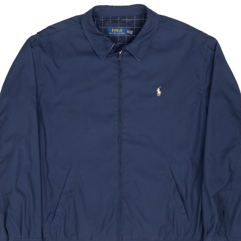 Vintage Polo Ralph Lauren Blue Harrington Golf Jacket Size 2XL
