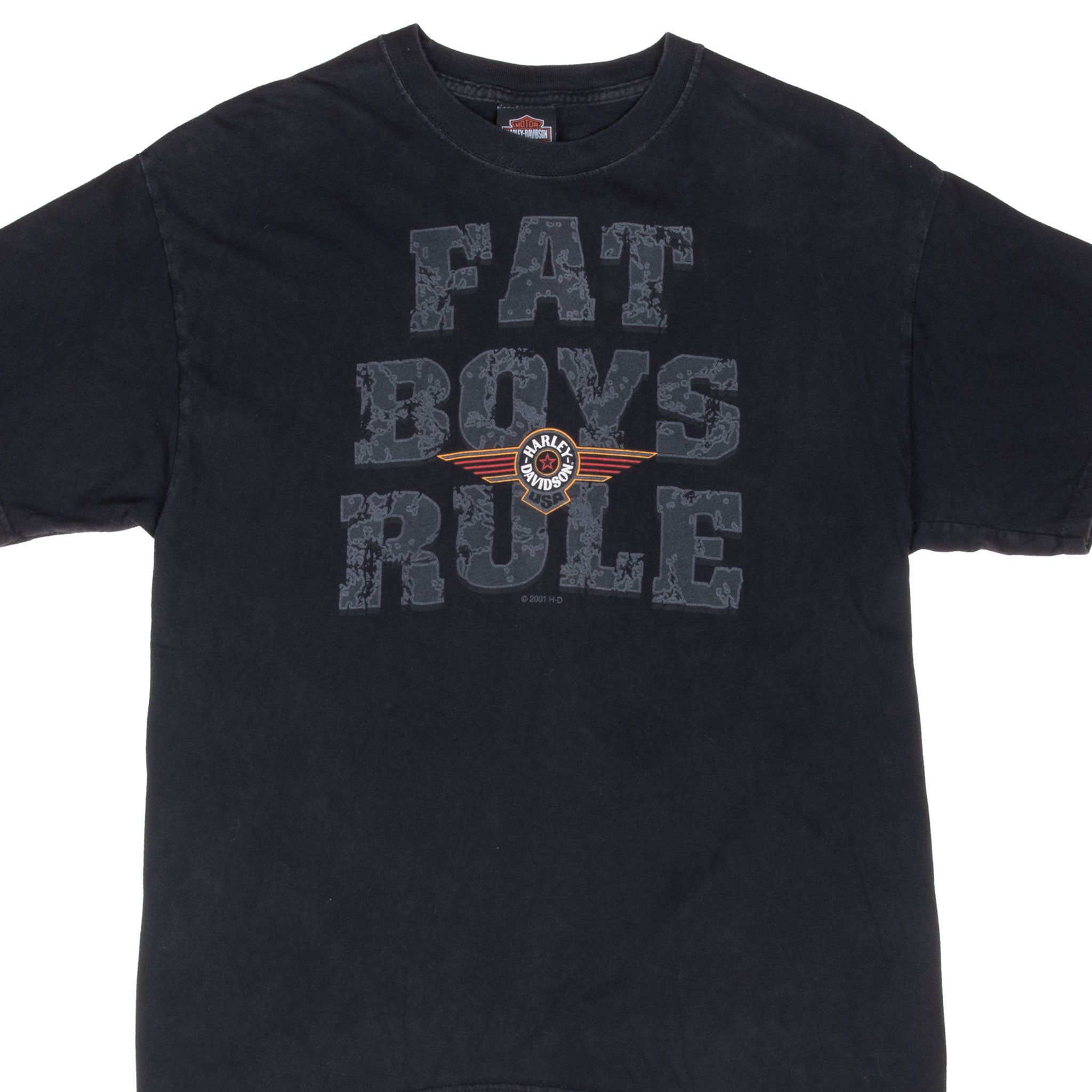 Vintage Harley Davidson Joplin Missouri Tee Shirt 2001 Size Large Made In Usa