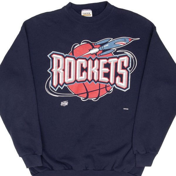 Vintage NBA Houston Rocket Tultex Sweatshirt 1990S Size Large 