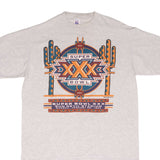 VINTAGE NFL SUPER BOWL XXX SUN DEVIL STADIUM ARIZONA 1996 TEE SHIRT SIZE XL