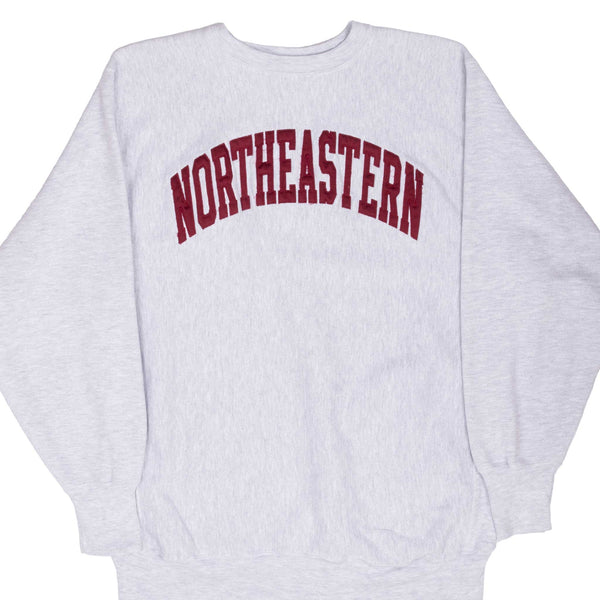 Vintage Champion Reverse Weave Northeastern Sweatshirt 1990S Size XL