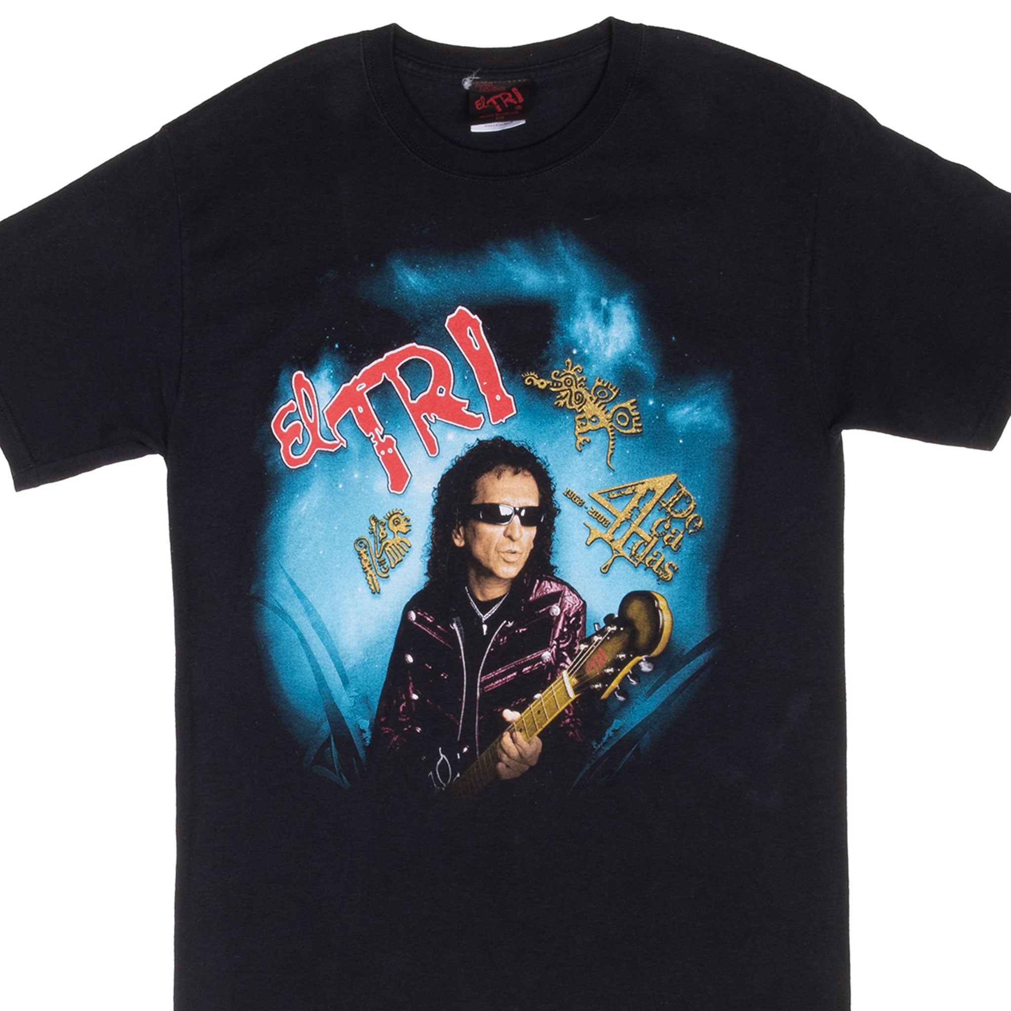 Vintage El Tri 4 Decadas 2008 Tee Shirt Size Small