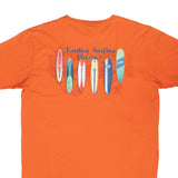Vintage Nautica Surf Orange Tee Shirt 2000S Size XL