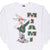 Vintage Ncaa Miami Hurricanes Buggs Bunny Sweatshirt 1993 Size XL Made In Usa