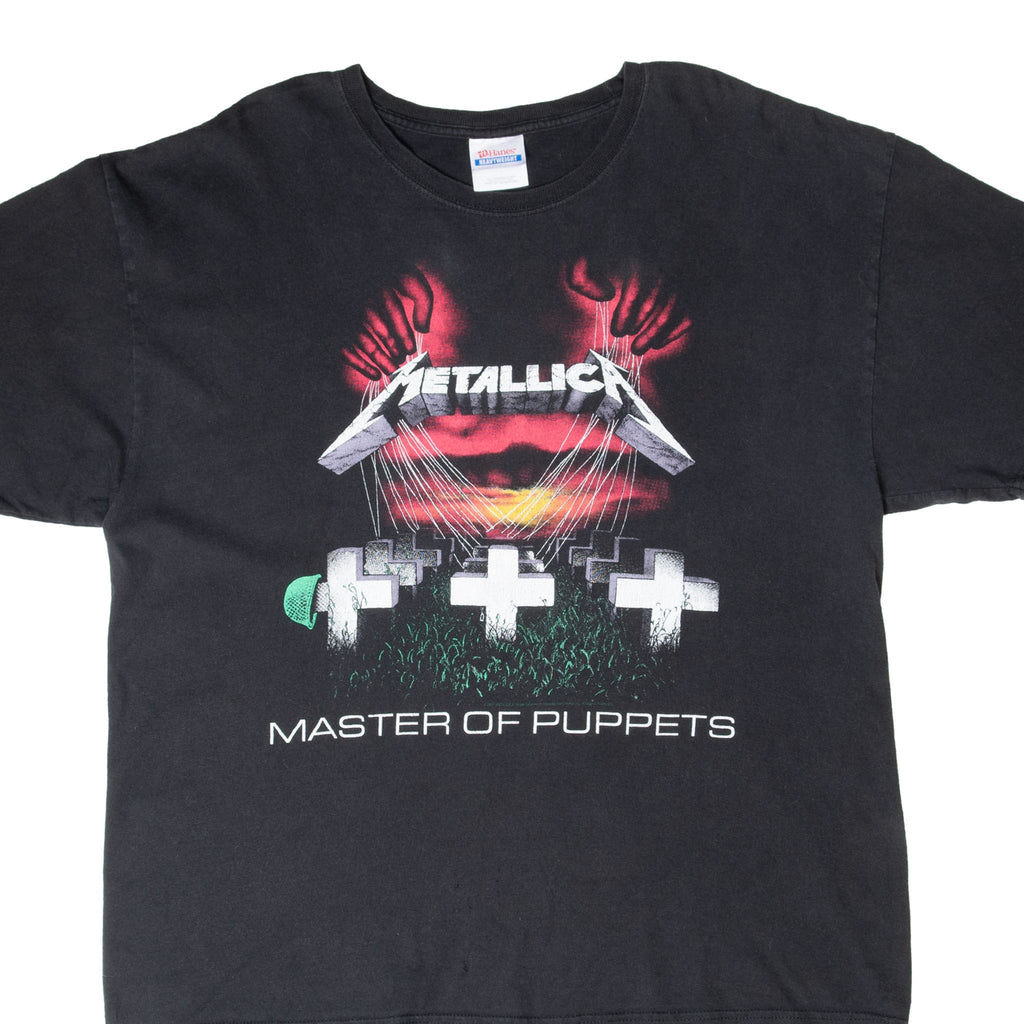 VINTAGE METALLICA MASTER OF PUPPETS TEE SHIRT 2007 SIZE XL