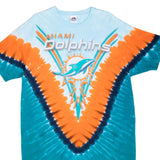 Vintage Nfl Miami Dolphins Tie Dye Tee Shirt Size XL 2000S